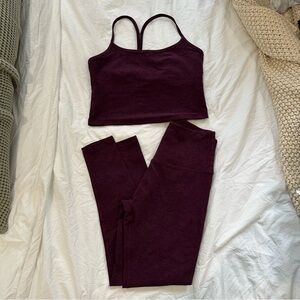 Beyond Yoga Plum Set